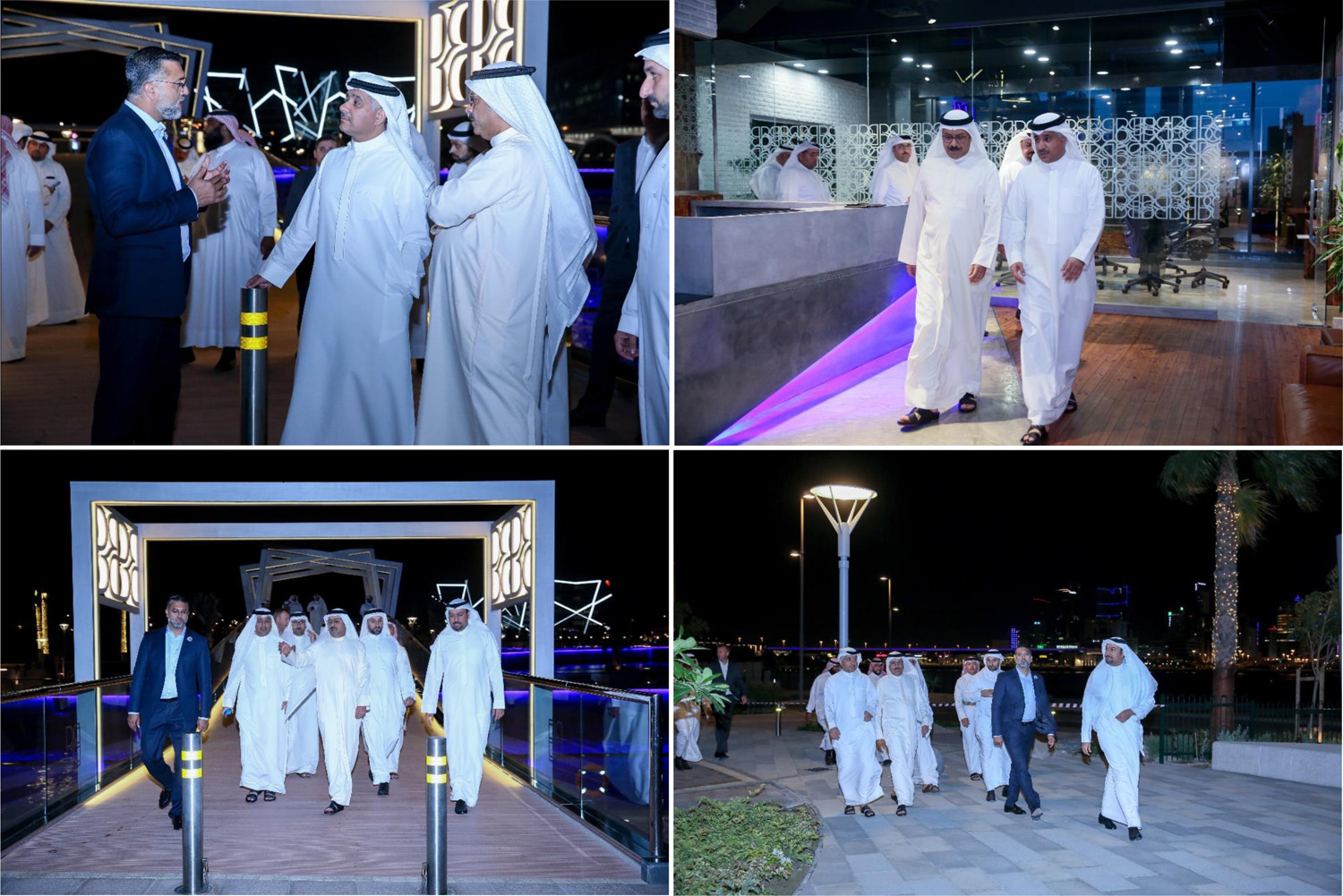   Bahrain Bay Welcomes H.E The Minister Of Transportation And Telecommunications Engineer Kamal Bin Ahmed Mohammed 